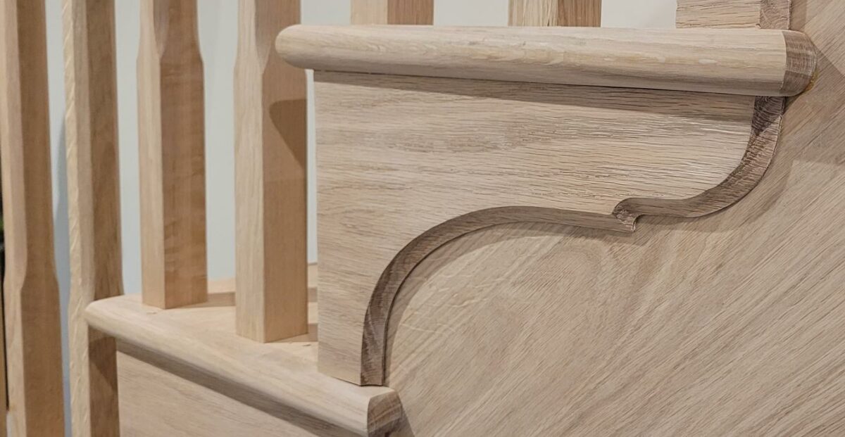 Cut string staircase