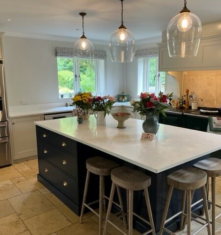 Bespoke kitchen island unit