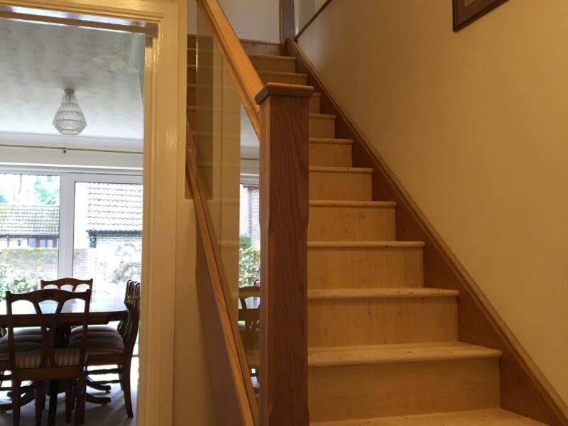 Timber staircase